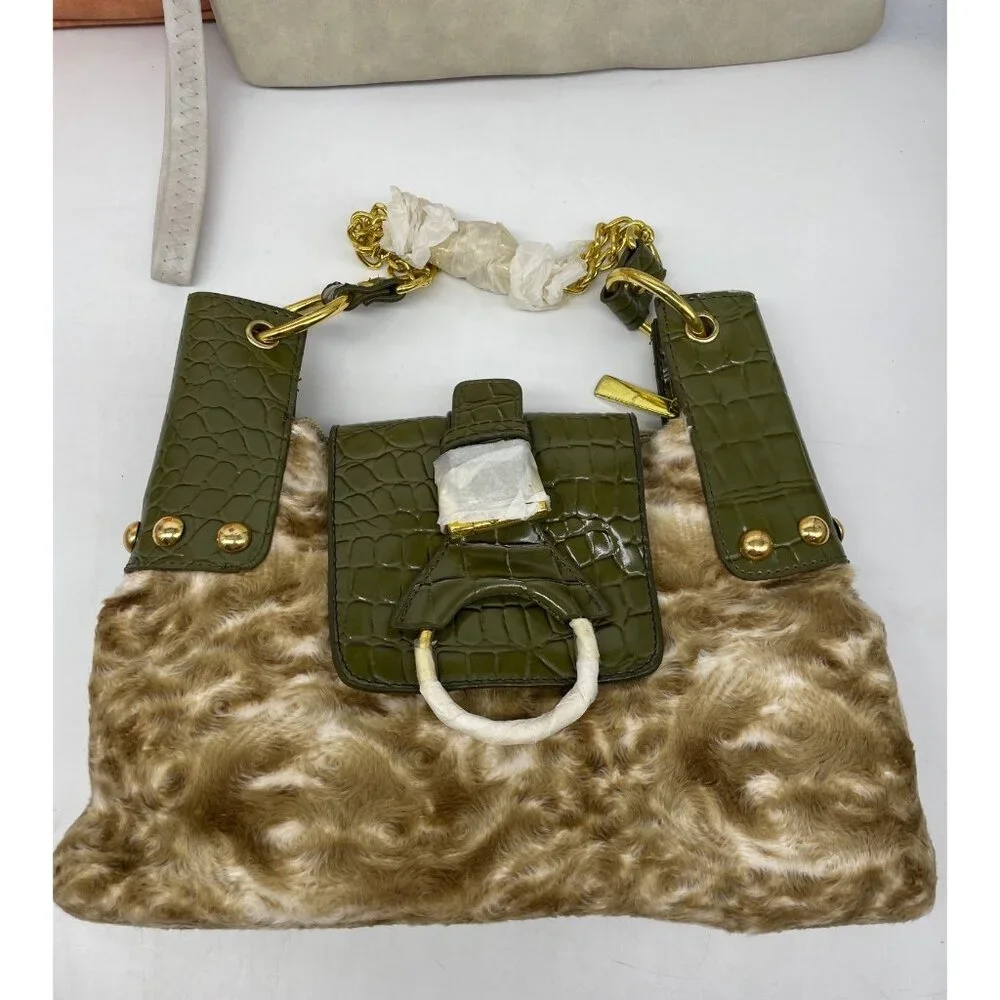 Handbag Collection Multiple Styles & Colors Clutch Cross Body Neutral Colors Veg - Picture 4 of 14